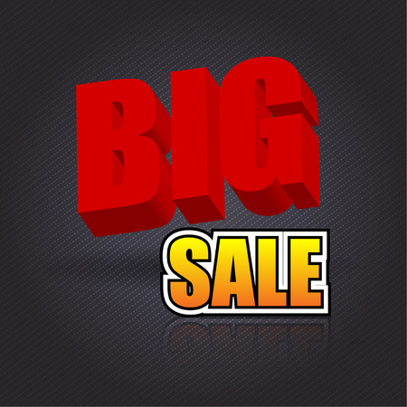 Big Sale Vector illustrator EPS 10 のイラスト素材