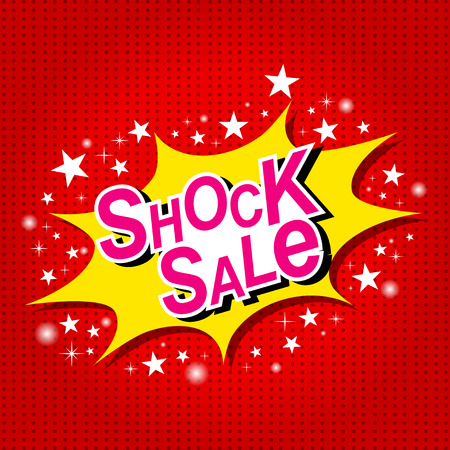 Shock Sale  のイラスト素材