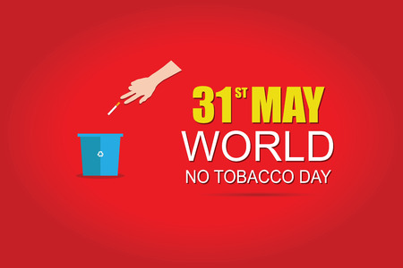 World No tobacco day May 31のイラスト素材
