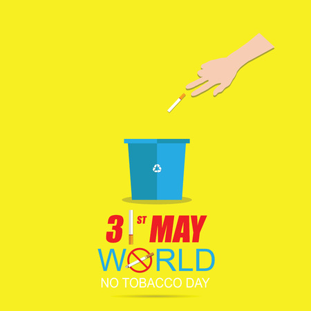 World No tobacco day May 31のイラスト素材