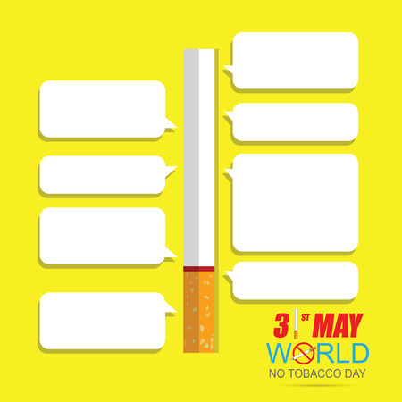 World No tobacco day May 31のイラスト素材