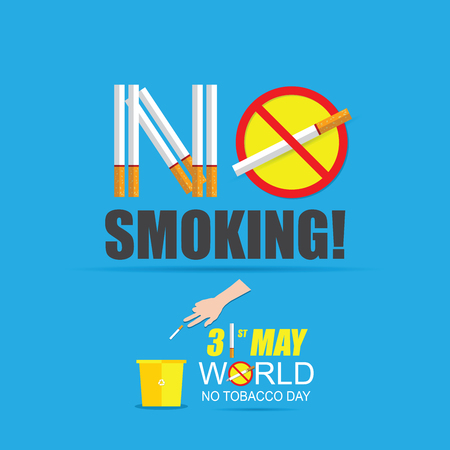 World No tobacco day May 31のイラスト素材