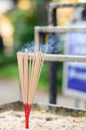 incenseの写真素材