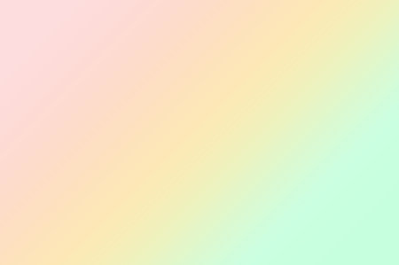 Pink yellow iridescent holographic background. Soft gradient.の写真素材