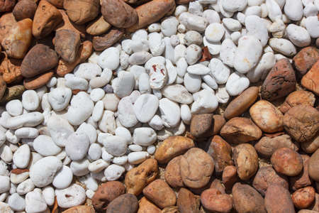 brown and white small stoneの写真素材