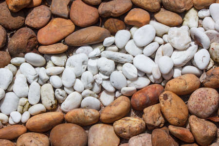 brown and white small stoneの写真素材