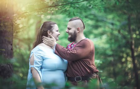 viking wedding, pair shooting, celtic wedding, non-traditional ceremony, the best photoの写真素材