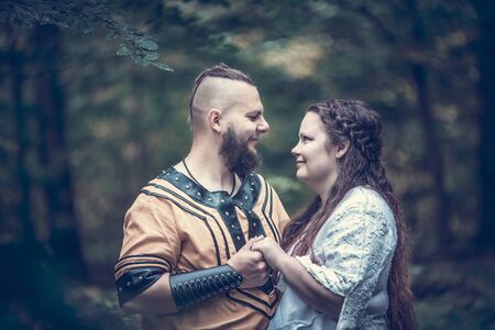 viking wedding, pair shooting, celtic wedding, non-traditional ceremony, the best photo