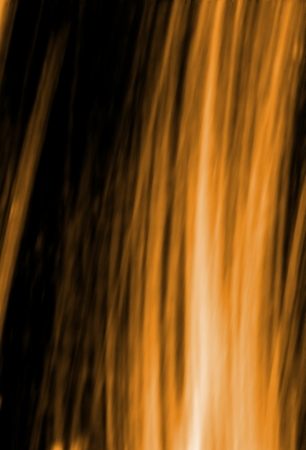 Abstract photo with yellow lines in front of the dark backgroundの写真素材