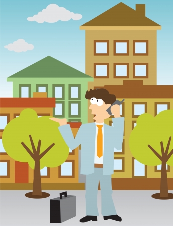 Business manのイラスト素材