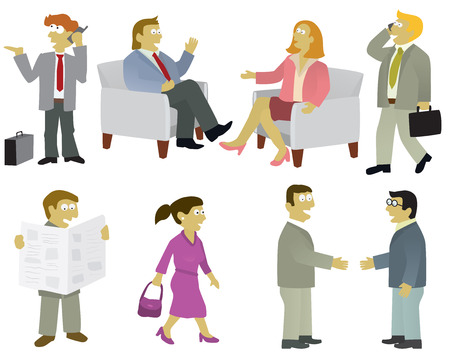 People groupのイラスト素材