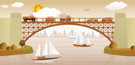Bridge over the river