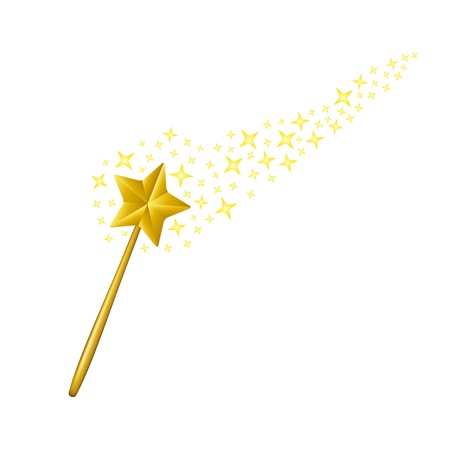 Magic wandのイラスト素材
