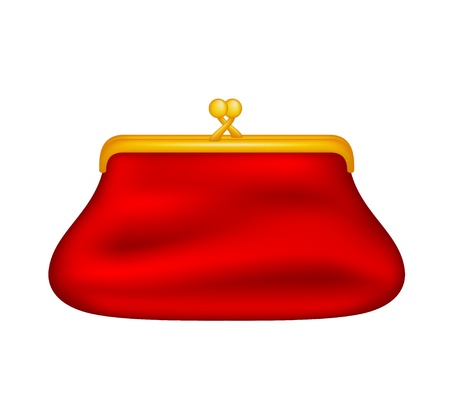 Glamour coin purseのイラスト素材