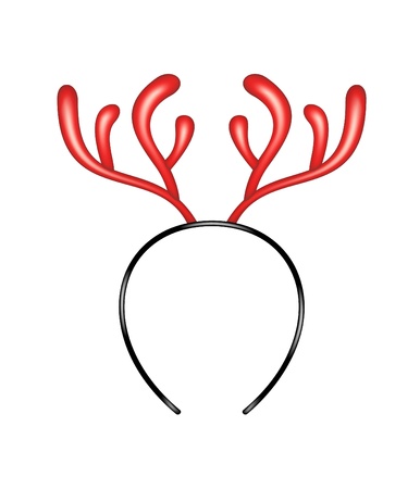 Reindeer caribou - headbandのイラスト素材