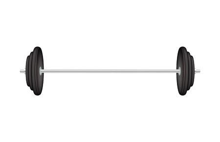 Classic barbell のイラスト素材
