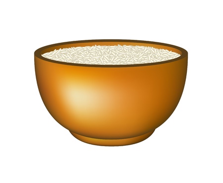 Bowl of riceのイラスト素材