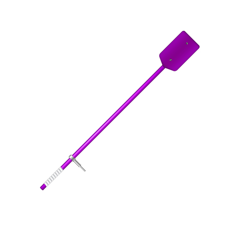 Old oar in purple designのイラスト素材
