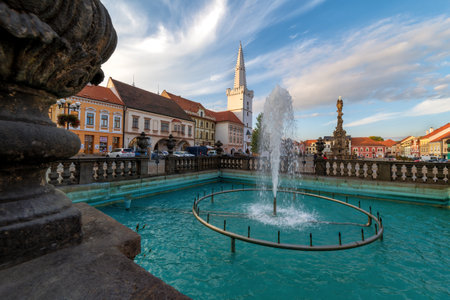 Czech historic town of KadaÅ - Czech Republic, Europeの写真素材