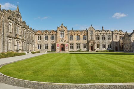 ST. ANDREWS, FIFE, SCOTLAND - SEPTEMBER 5, 2017: University of St. Andrews in St. Andrews, Scotlandのeditorial素材