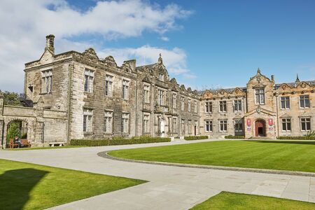 ST. ANDREWS, FIFE, SCOTLAND - SEPTEMBER 5, 2017: University of St. Andrews in St. Andrews, Scotlandのeditorial素材
