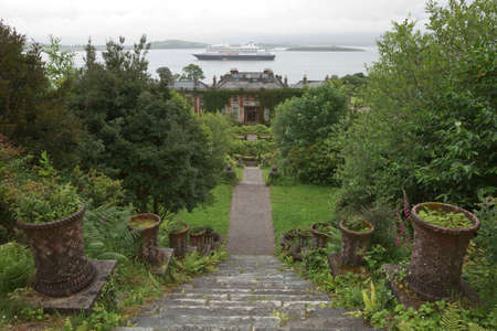 Bantry, County Cork, Ireland - June 12, 2017: Bantry House and Gardens in County West Cork Ireland.のeditorial素材