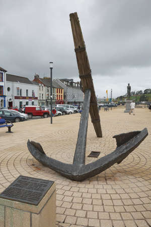 Bantry, County Cork, Ireland - June 12, 2017: Main square of Bantry town in West Cork in Munster province of Republic of Ireland Europe.のeditorial素材