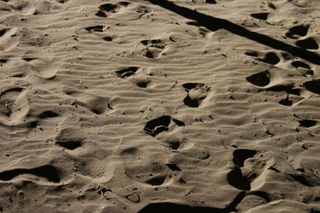 sand at night