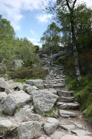 Stone wayの写真素材