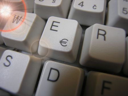 keyboard computerの写真素材