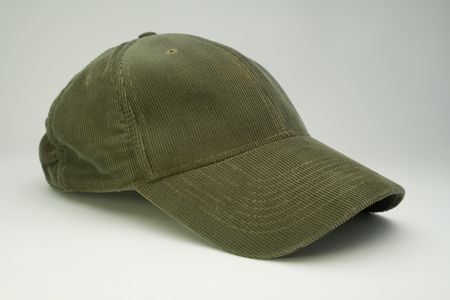 Baseball hat on white backgroundの写真素材