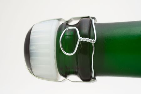 Champagne bottleの写真素材