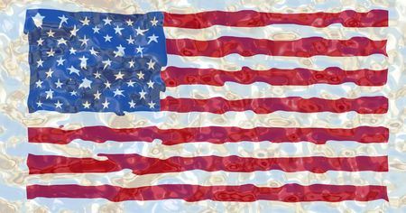 american flagの写真素材