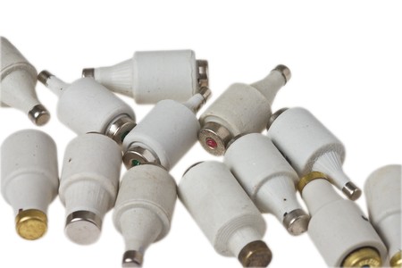 european old fusesの写真素材