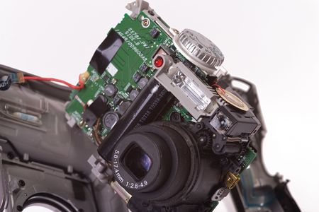 broken digital cameraの写真素材