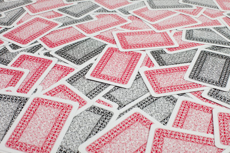 a lot of backgrounds poker cardsのeditorial素材