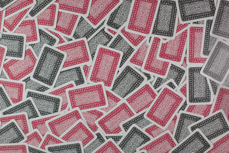 a lot of backgrounds poker cardsのeditorial素材