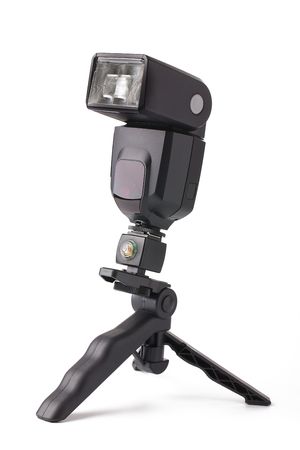 Camera flash isolated on white background
の写真素材