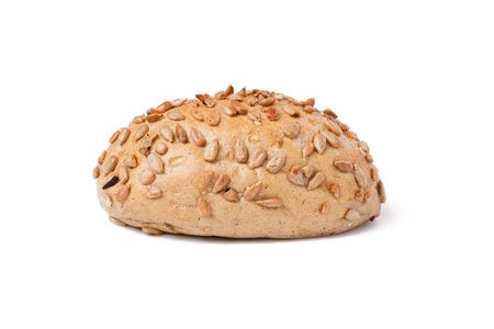 the bread rolls on white backgroundの写真素材