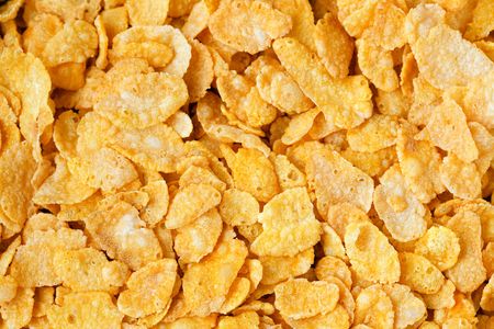 photo shot of cornflakes background