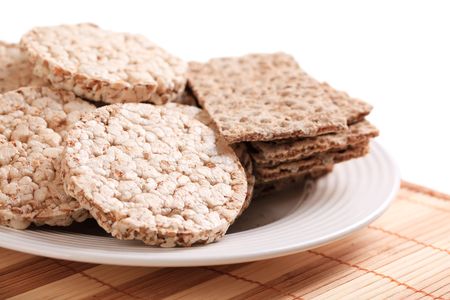 photo shot of cereal breadの写真素材