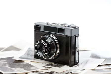 the russian analogue photo cameraの写真素材