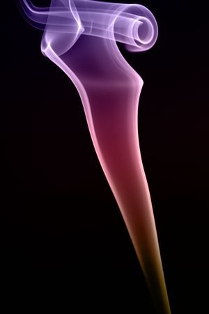 photo shot of abstract color wavesの写真素材