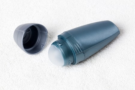 photo shot of roll-on deodorant の写真素材