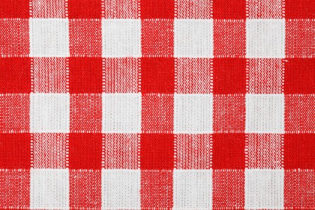 checkered tablecloth