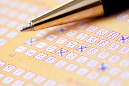 shot of lotteryの写真素材