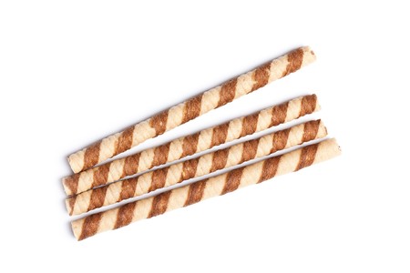 photo shot of coffee rollsの写真素材