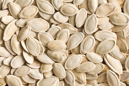 detail of pumpkin seeds backgroundの写真素材