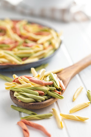 Fusilli pasteの写真素材