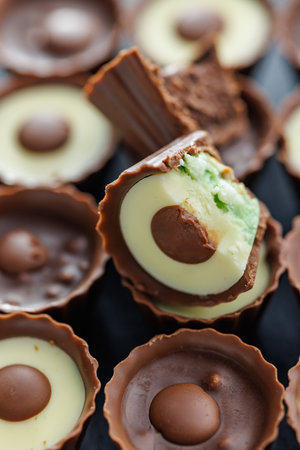 And sweet pralines. A lot of chocolate truffles.